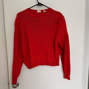 Levi's Vibrant Red Knit Sweater